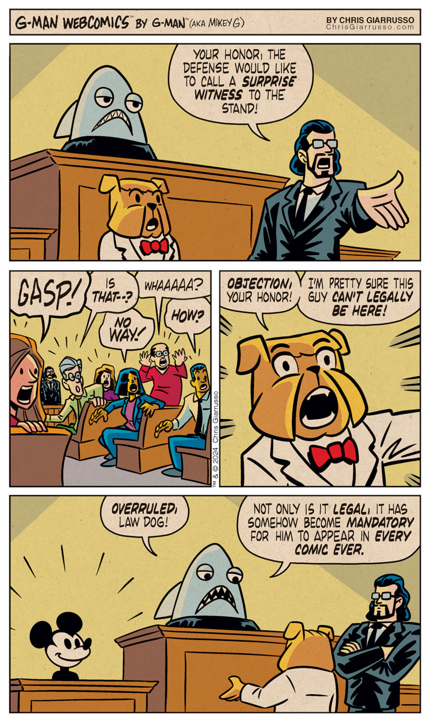 G-Man Webcomics #465: W. Wackiman Trial Part 8