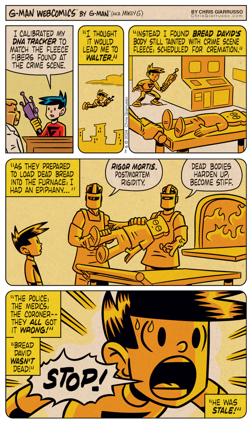 G-Man Webcomics #471: W. Wackiman Trial Part 14