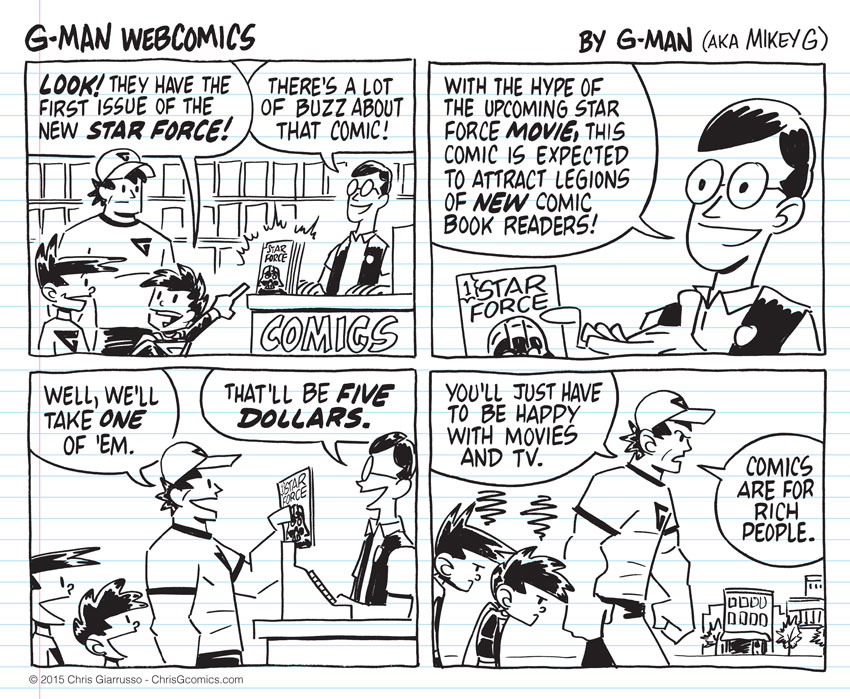 G-Man Webcomics #10: First Issue