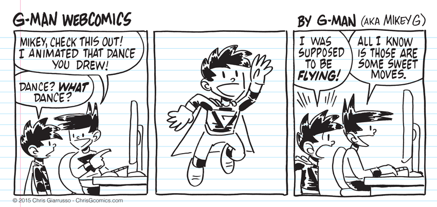 G-Man Webcomics #14: Dance Fever