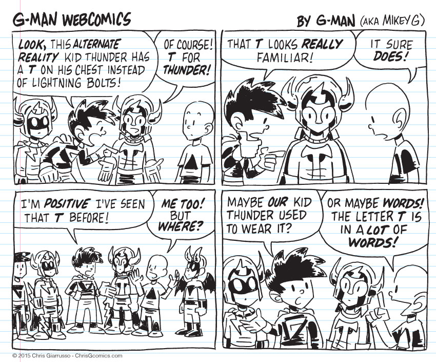 G-Man Webcomics #21: T Time