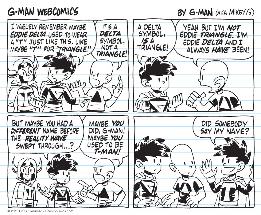 G-Man Webcomics #22: T for Two