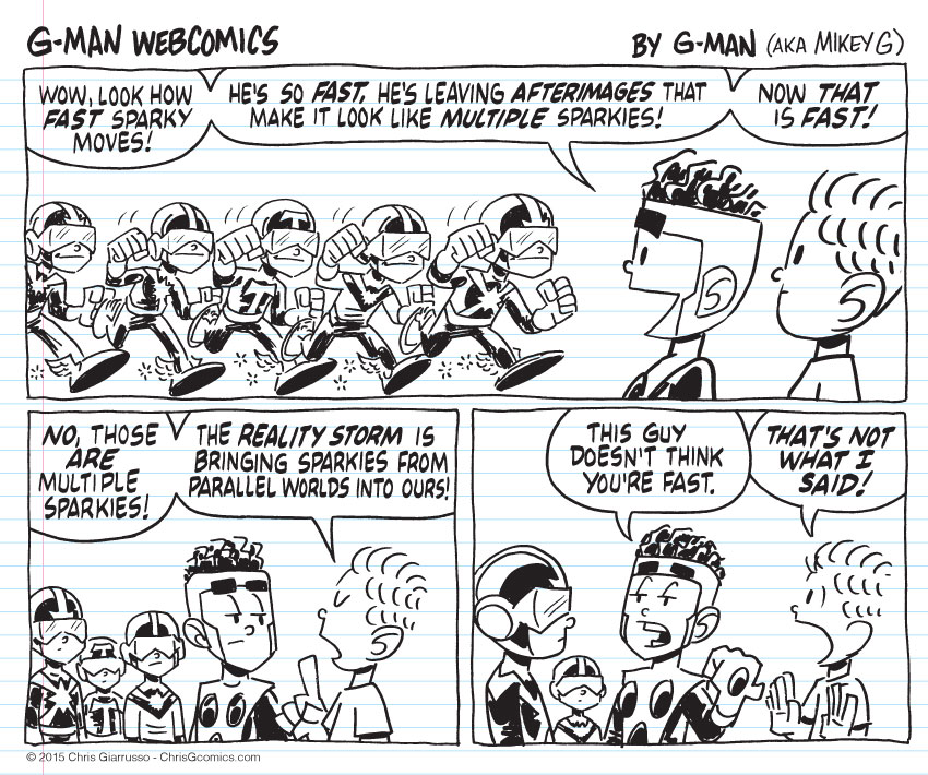 G-Man Webcomics #24: Parallel Worlds