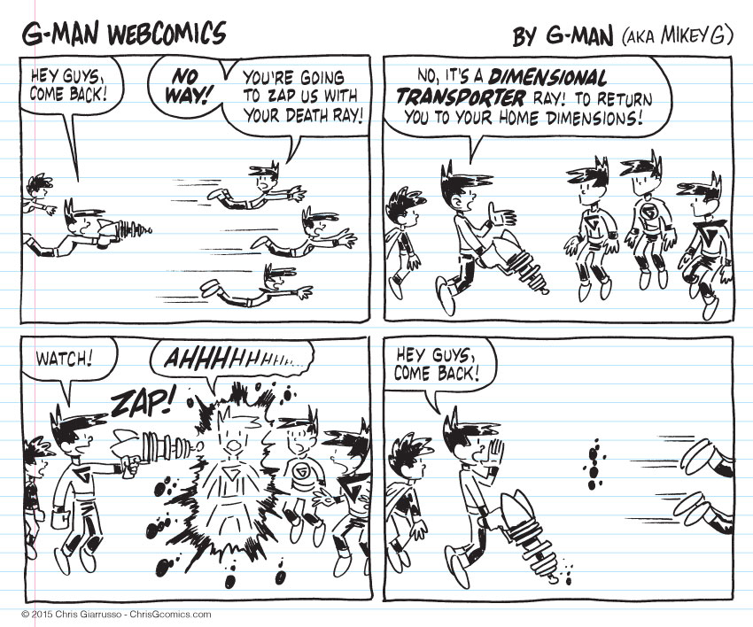G-Man Webcomics #27: Home Run