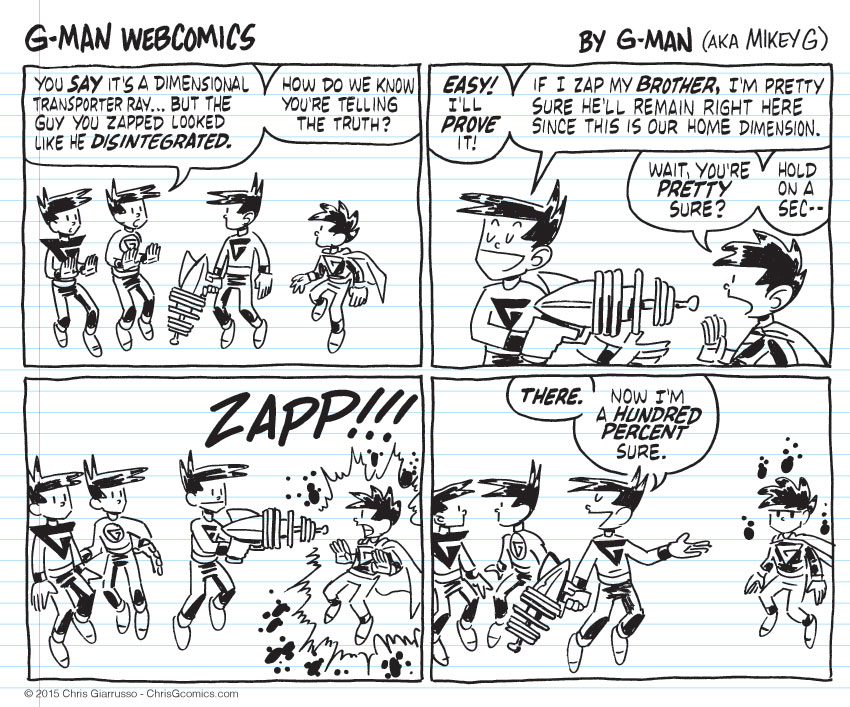 G-Man Webcomics #28: Truth and Dare