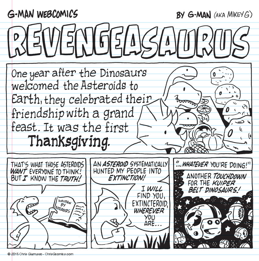 G-Man Webcomics #43: Revengeasaurus
