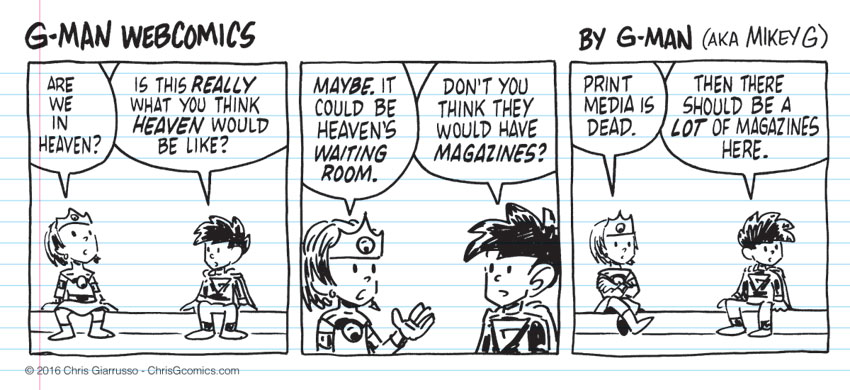 G-Man Webcomics #55: Heaven