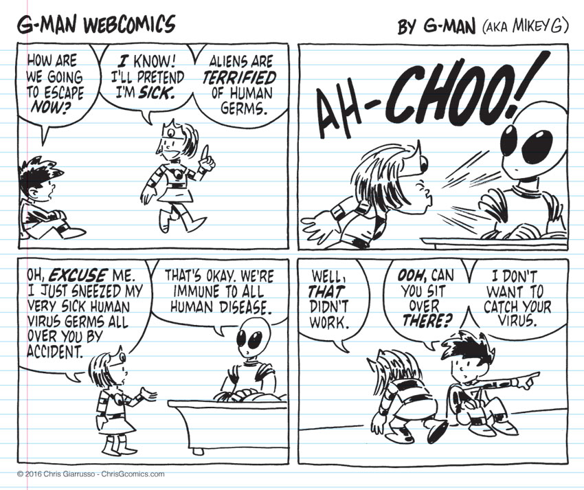 G-Man Webcomics #61: Going Viral