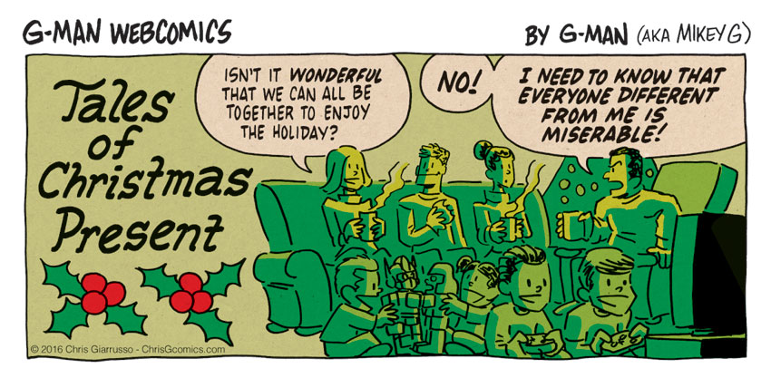G-Man Webcomics #98: Tales of Christmas Past