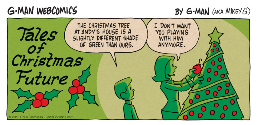 G-Man Webcomics #99: Tales of Christmas Future