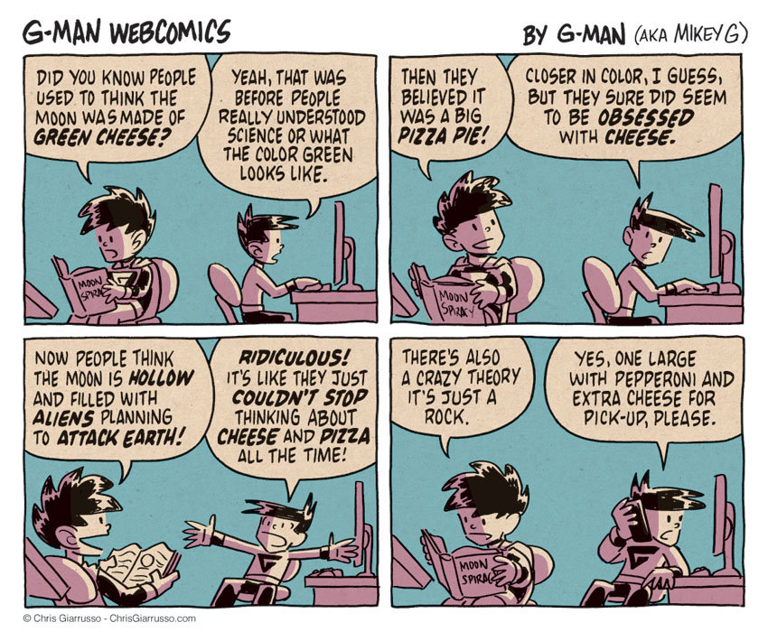 G-Man Webcomics #103: Moonspiracies