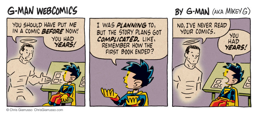 G-Man Webcomics #111: Procrastination