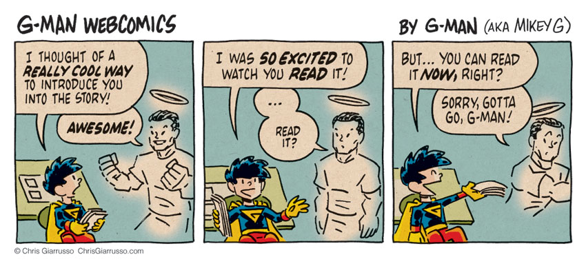 G-Man Webcomics #112: Reading is Friendamental