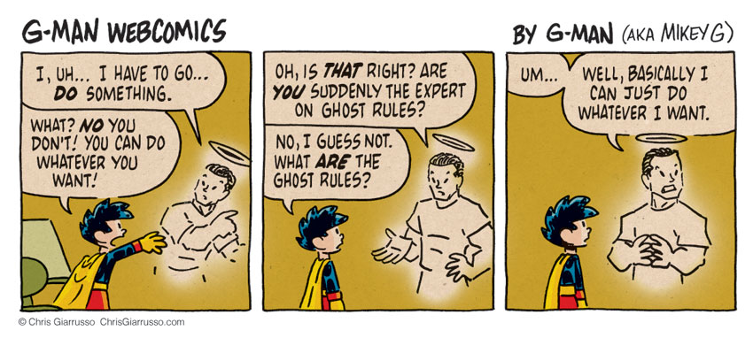 G-Man Webcomics #113: Rules