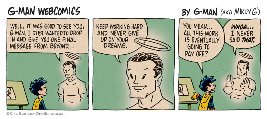 G-Man Webcomics #115: Work Hard