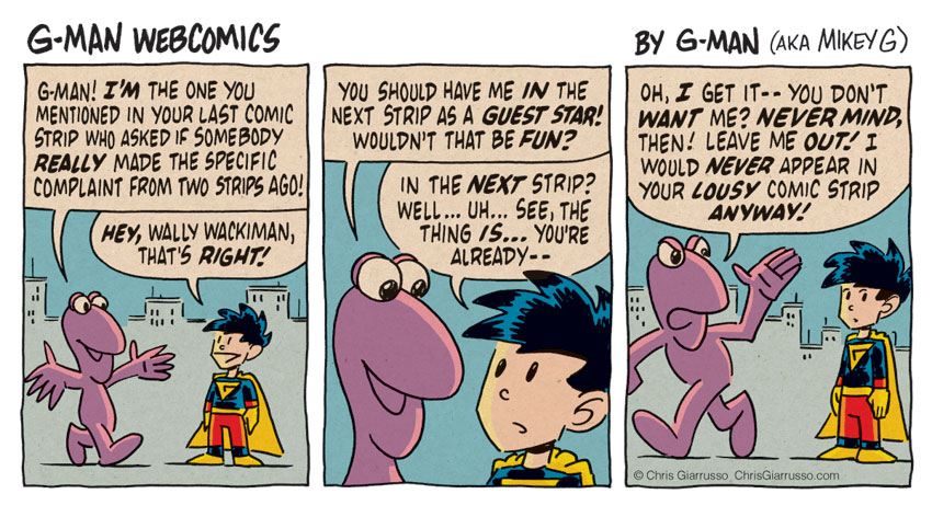 G-Man Webcomics #123: Wacky
