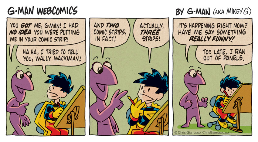 G-Man Webcomics #125: Wacky Three