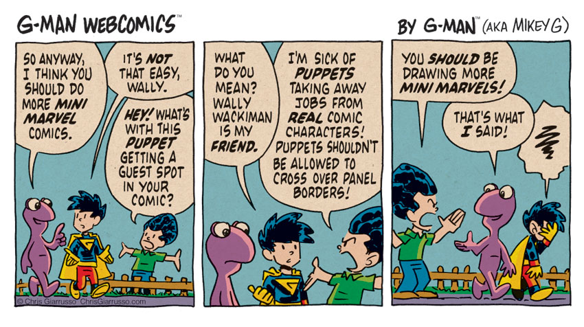 G-Man Webcomics #126: Wacky Four