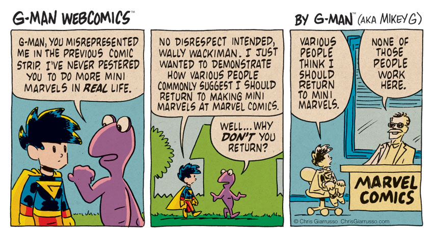 G-Man Webcomics #127: Return
