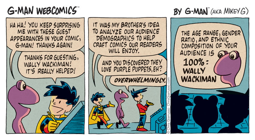 G-Man Webcomics #128: Demographics