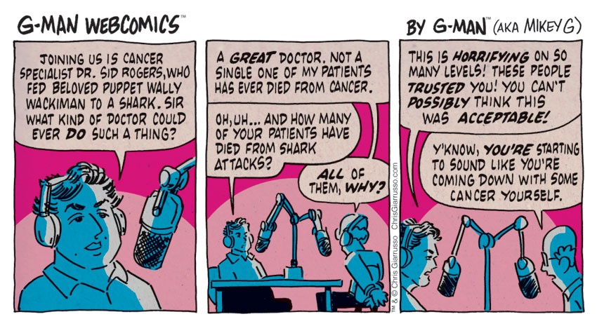 G-Man Webcomics #132: Dr., No!