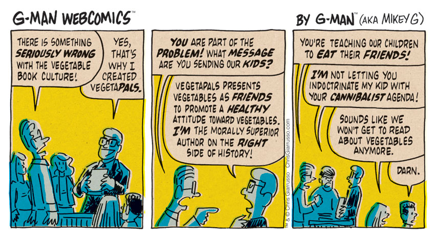 G-Man Webcomics #139: Don't Eat Your Vegetables