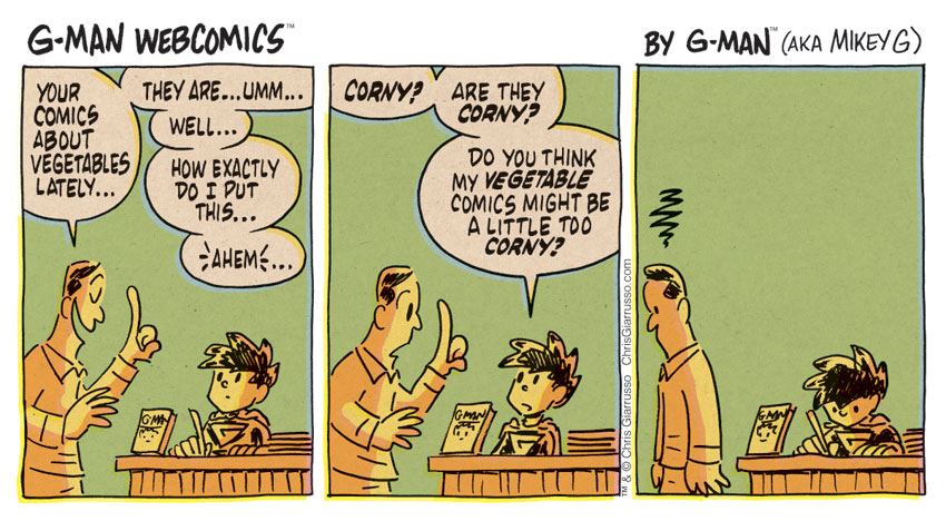 G-Man Webcomics #143: Corn