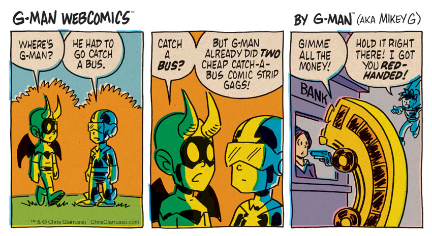 G-Man Webcomics #146: The Bus