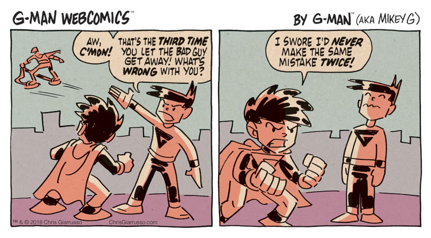 G-Man Webcomics #155: Third Time's The Charm?