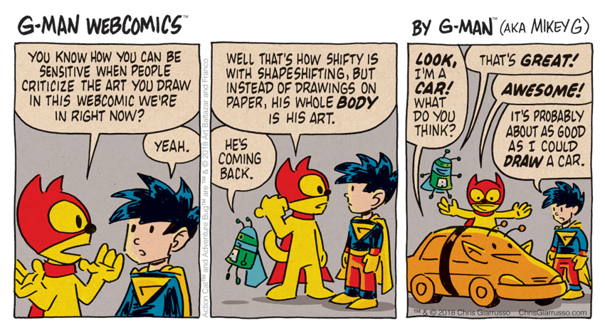 G-Man Webcomics #166: Art