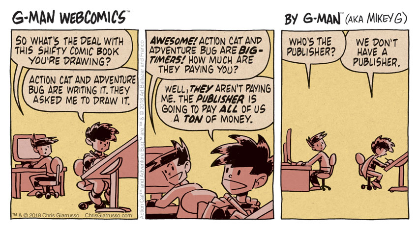 G-Man Webcomics #169: Shifty Comic