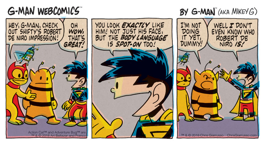 G-Man Webcomics #171: Shifty De Niro