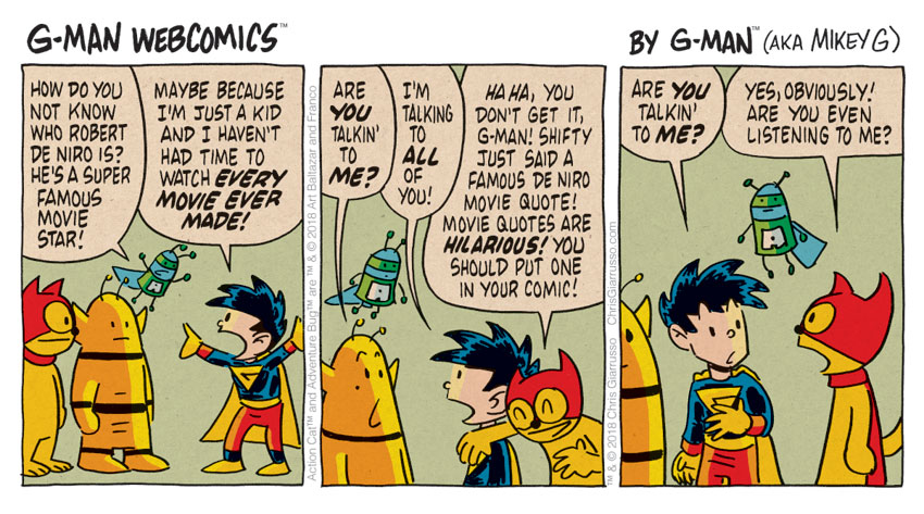 G-Man Webcomics #172: Quotable Quotes