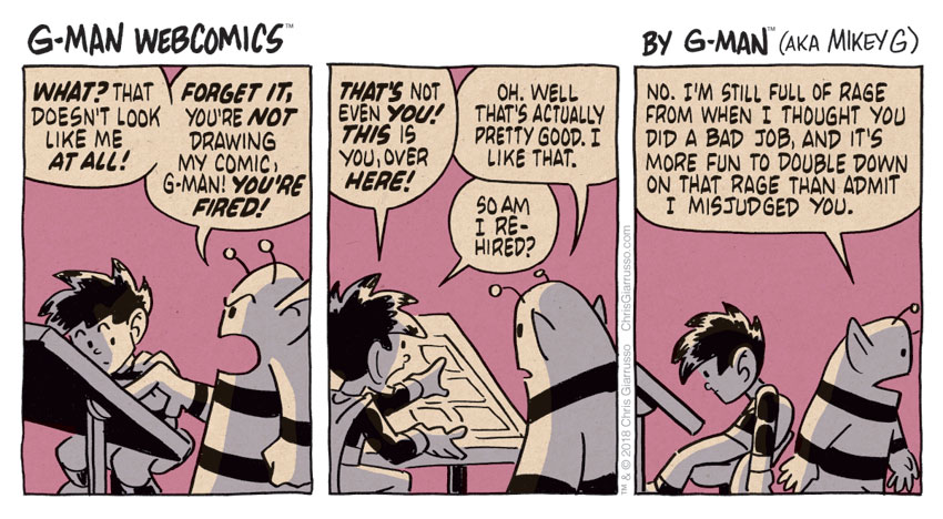 G-Man Webcomics #176: Win, Lose, or Draw