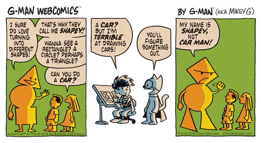 G-Man Webcomics #179: Shapey