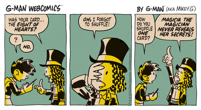 G-Man Webcomics #190: Card