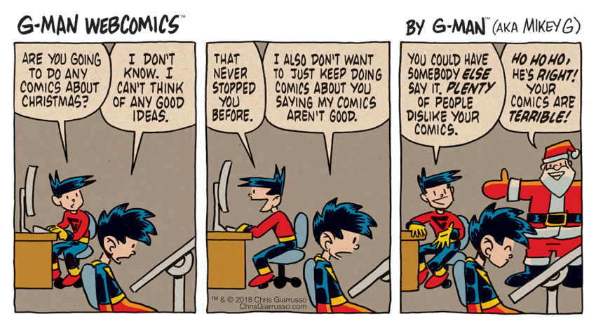 G-Man Webcomics #200: Christmas
