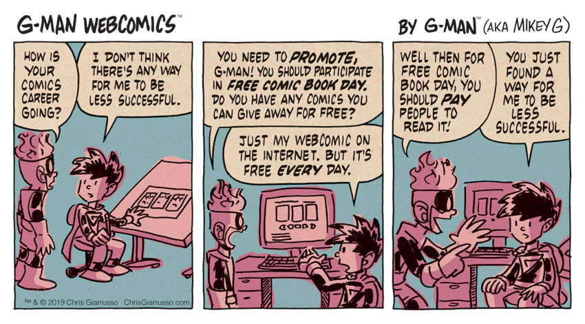 G-Man Webcomics #222: Success