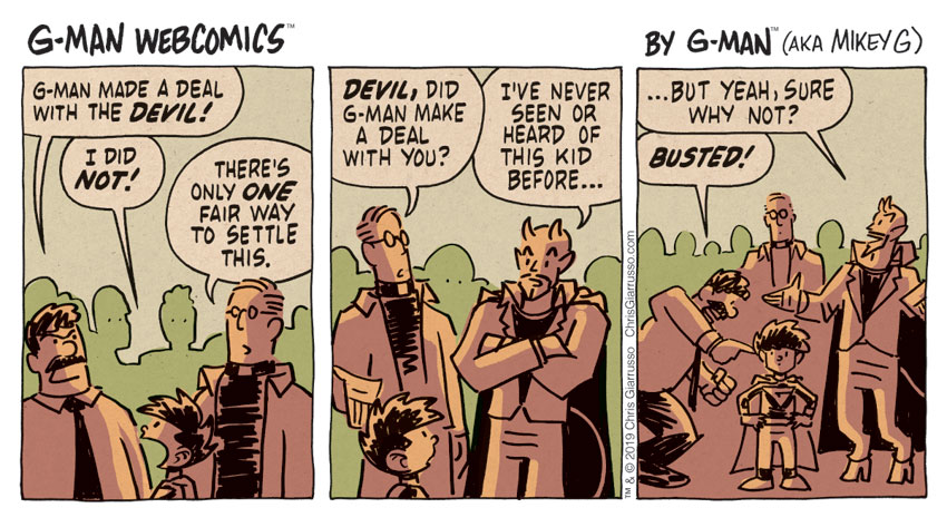 G-Man Webcomics #246: Devil Down