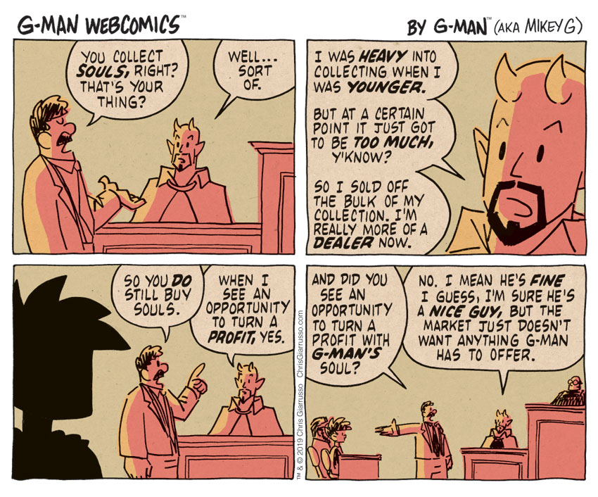 G-Man Webcomics #249: Soul Collector