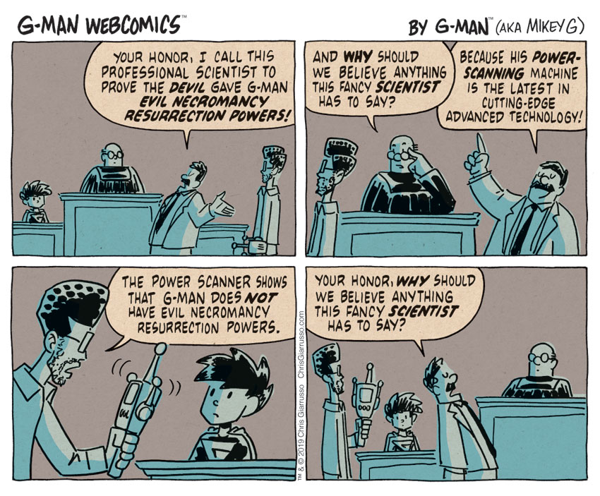 G-Man Webcomics #250: Science
