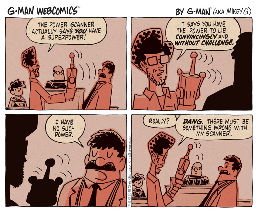 G-Man Webcomics #251: Superpower