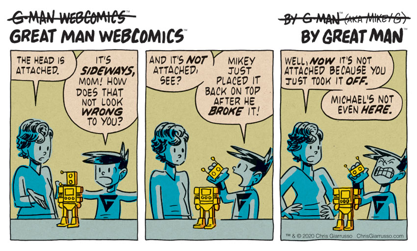 G-Man Webcomics #259: It's Not Even Broken
