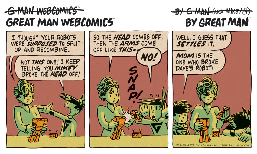 G-Man Webcomics #260: Recombinitron