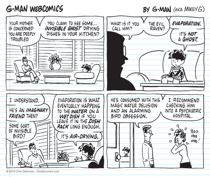 G-Man Webcomics #72: Ghostbusters