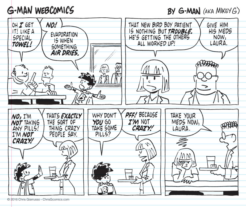 G-Man Webcomics #74: Trouble