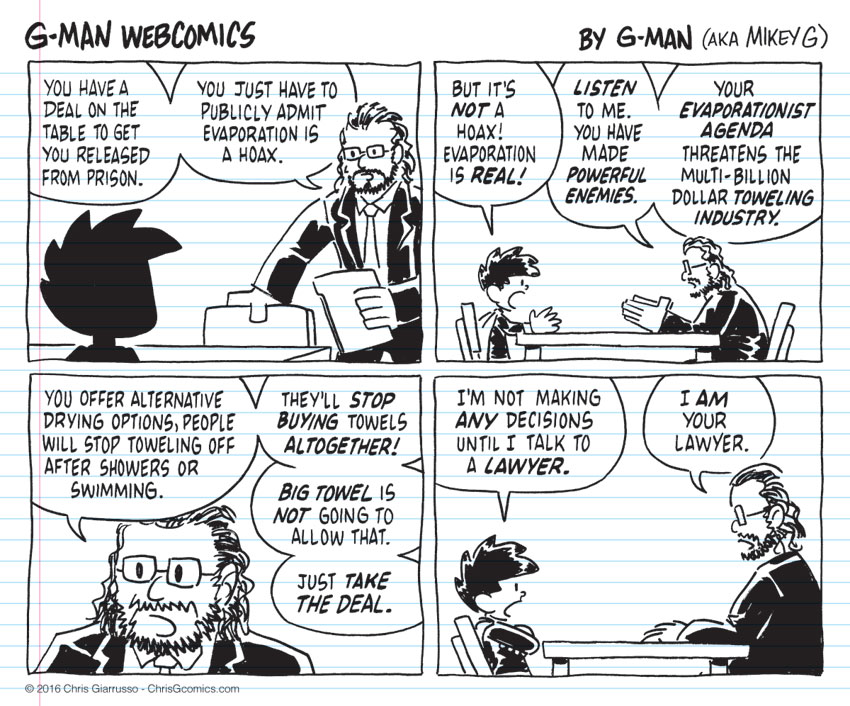 G-Man Webcomics #77: Deal or No Deal