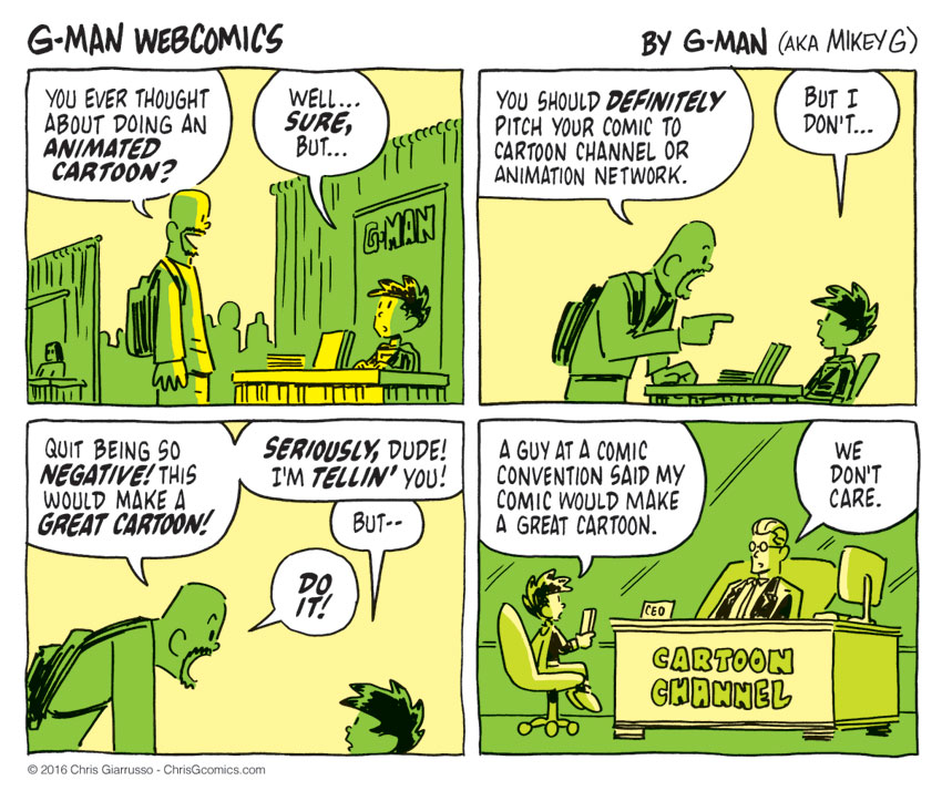 G-Man Webcomics #83: Animation