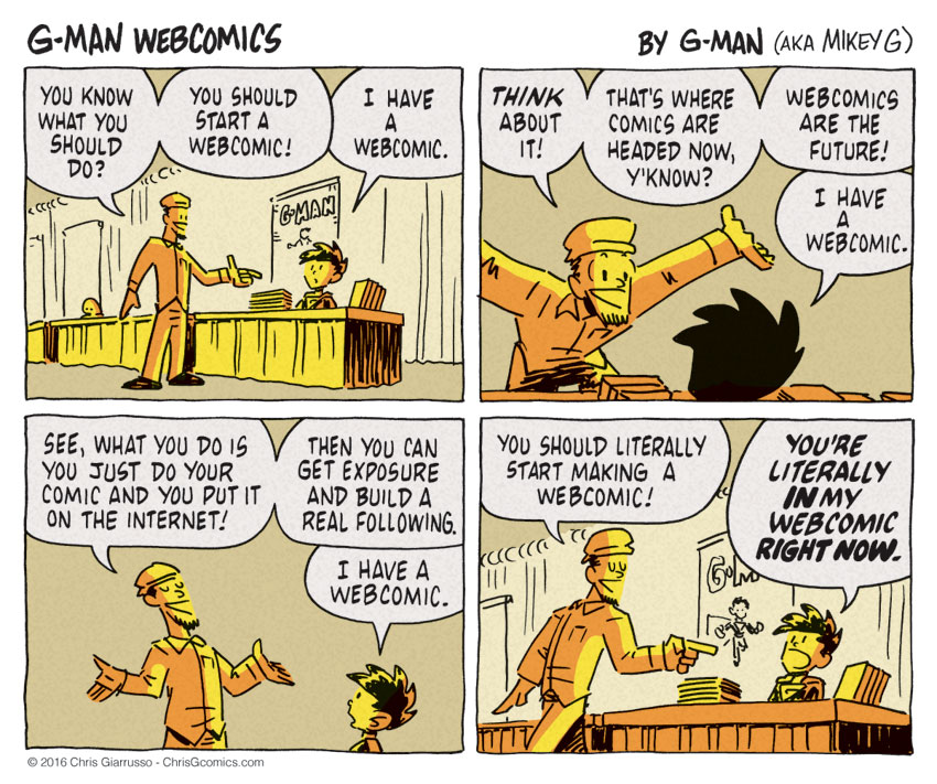 G-Man Web Comics #85: Webcomics