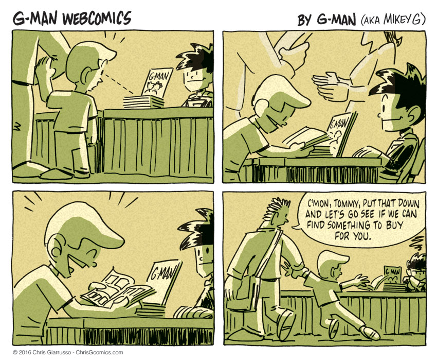 G-Man Web Comics #86: Insensitive